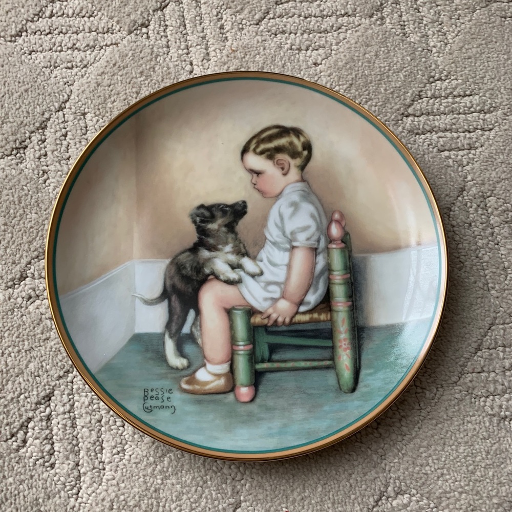 Bessie Pease Cutmann “Sympathy” Plate